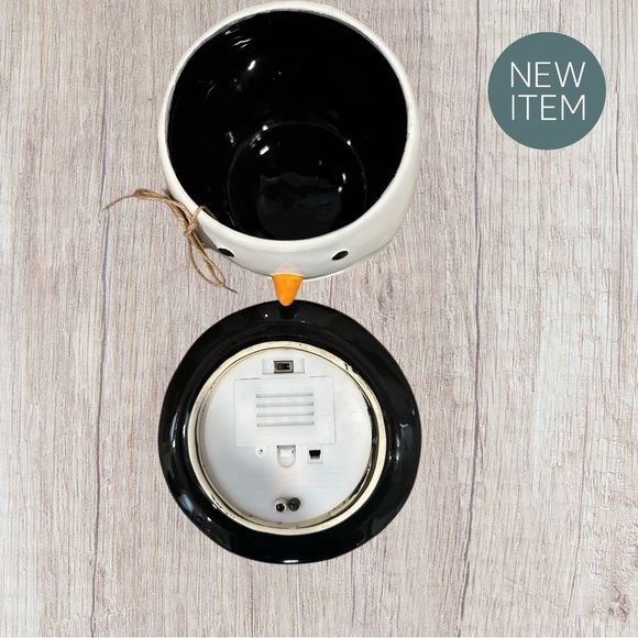 Snowman Motion Activated Cookie / Candy Jar Top Hat “Melt in Your Mouth”. NEW! - Picture 10 of 13